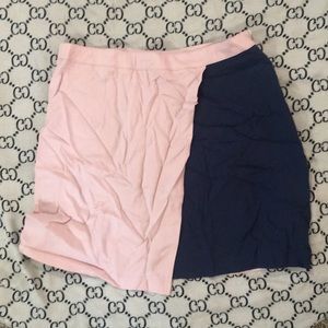 Pink/blue skirt
